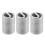 50pcs M6 x 1.0 SS304 Helical Thread Inserts, 3D Length 1