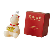 Lovely Horse Figure Candlewax Item Odor Generates Comfortable-3