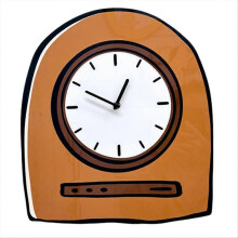 Uhr, einfache Wanduhr, stilvolles Wohnzimmer, Schlafzimmer, stille Uhr, Sitzdekoration, Persönlichkeitsuhr,