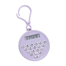 Calculatrice porte-clés pratique avec grand écran, fonctions-P