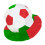 Football Themed Celebration Cap Comfortable Cloth-Mexico 1