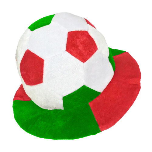 Football Themed Celebration Cap Comfortable Cloth-Mexico