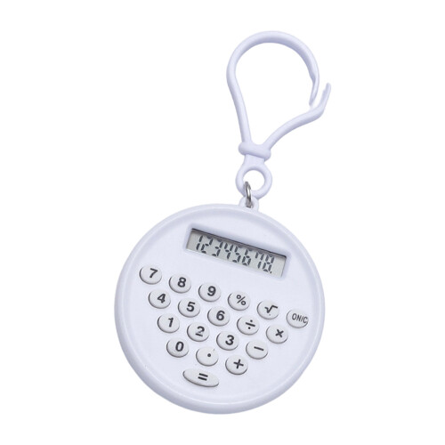Mini-Rechner mit 8-stelligem Display, perfekt für-Weiß
