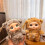 Porte-clés en peluche robuste avec visage-imprimé léopard 6