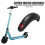 Guarda-lamas traseiro de scooter elétrica de 10 polegadas com luz traseira para Kugoo M4-XinHan 3