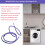 Ensemble de remplacement de cordon chauffant, bornes en 4