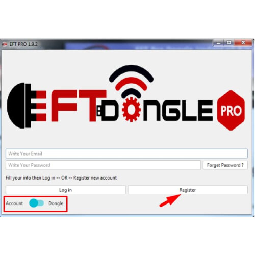 Cuntas Ar Líne EFT Pro Níl dongle ag teastáil 2