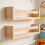 Smooth Wall Shelf For Nursery Or Kids Space Ideal For-White 2
