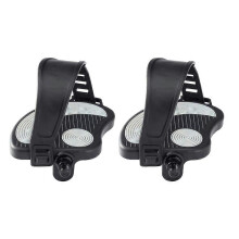 Heimtrainerpedale mit Gurten für Spin-Bike und Indoor-Motionstrainer, 1/2 Zoll