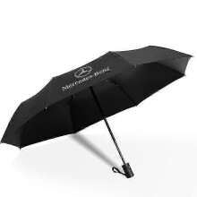 Automarke-Regenschirm doppelt klappbarer automatischer Regenschirm 4S Mercedes Auto-Werbung Regenschirm Geschenk-Regenschirm 56*98,5 cm