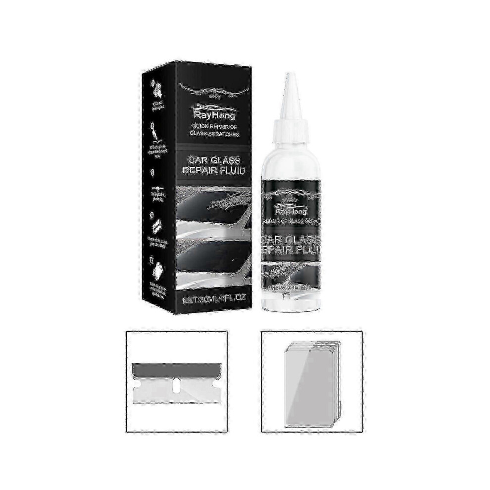 Automotive Glass Repair Adhesive Glass Nano Repair Liquid Quick Repair Cracked Glass Repair Adhesive 6935161797695