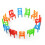 18Pcs Kids Plastic Stacking Chairs Set - Party Toy & Learning Game 3
