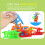 18Pcs Kids Plastic Stacking Chairs Set - Party Toy & Learning Game 12