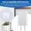 Bluetooth Gateway Hub Συμβατό με WIFI Remote View Data Sub-Device Smart Linkage Home Device Λειτουργεί με Mi Home US-Plug 4