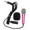 Draadloze microfoon Universele mini-microfoon Draagbare mini-microfoon K Song Artifact Microfoon Luidsprekermachine 1