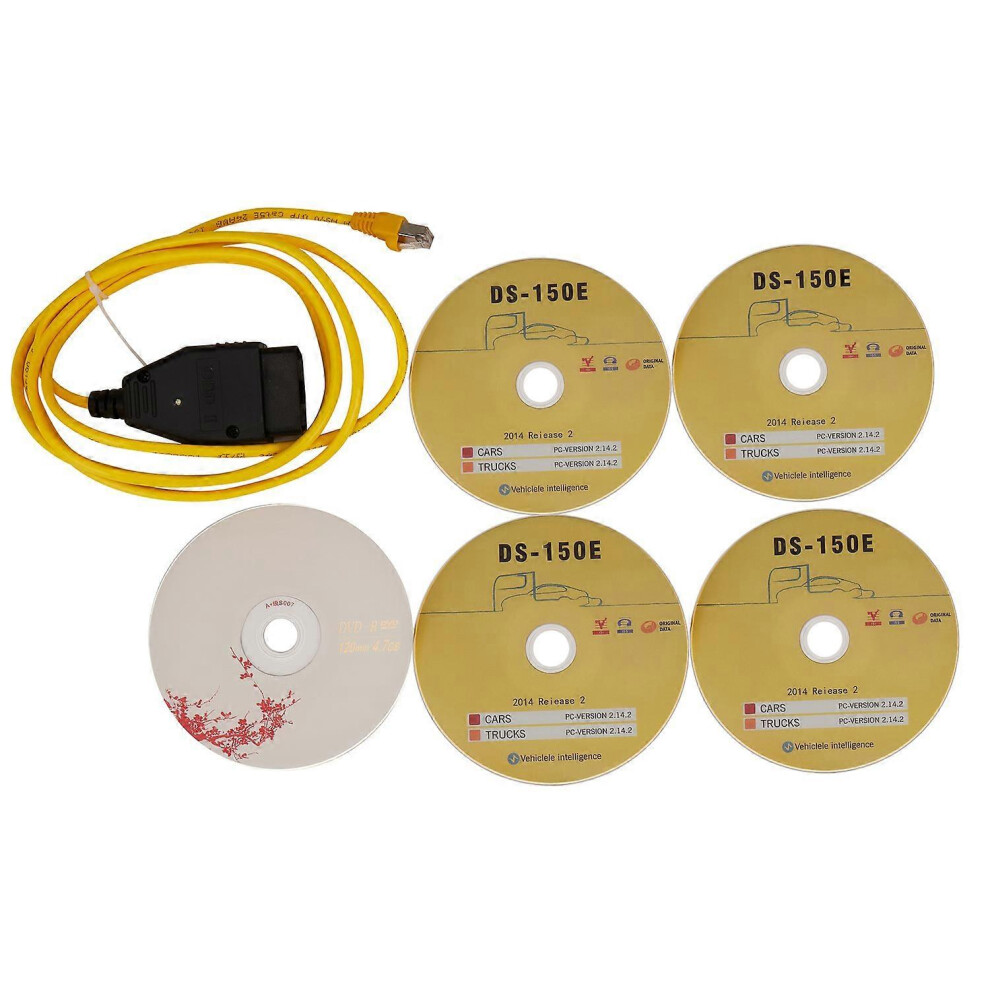 For E-Sys Icom For Bmw Enet Ethernet To Obd Interface Cable Coding F-Series Diagnostic Cable 6935161820508