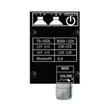 Bluetooth5.4 DC 5-22V Digitalverstärkerplatine 502L HIFI Audiophile High Power 2.0 Mini Stereo Bluetooth Verstärker Verstärker