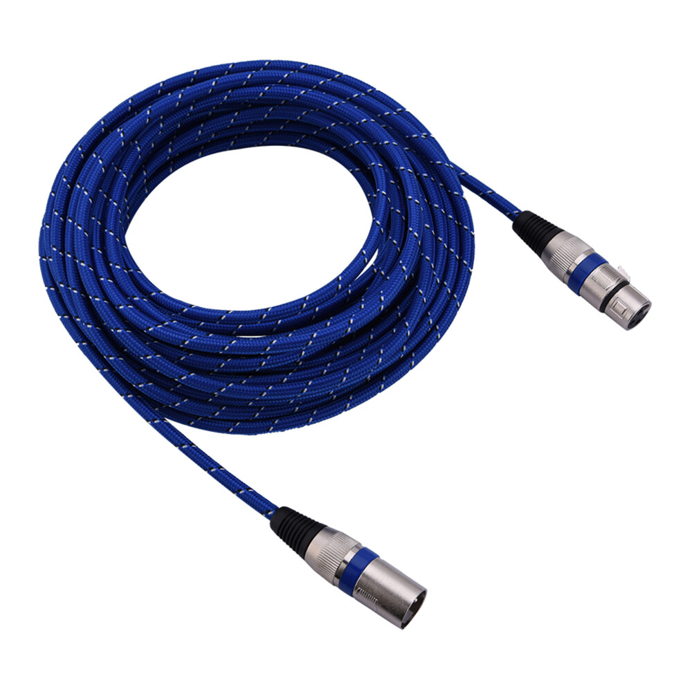 Xlr Mic Cable Male To Female 10M Nylon 7340572800534