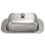 Ανοξείδωτο ατσάλι Butter Dish Box Container Elegant Cheese Server Storage Keeper Tray με καπάκι που κρατιέται 1