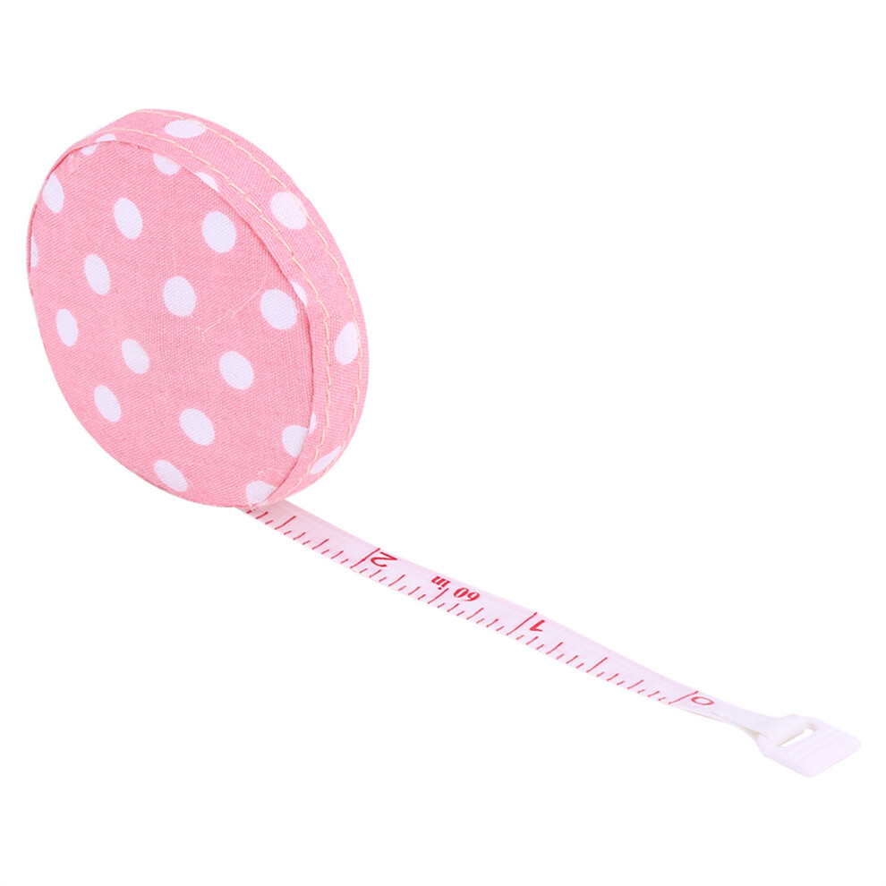 60in Retractable Tape Measure 150cm Body Fitness Ruler with Accurate Reading