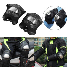 Adult Off-Road Knee Pads Stainless Steel 2 Count