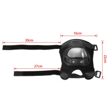 Stainless Steel Shin Guards for ATV Riders Adults