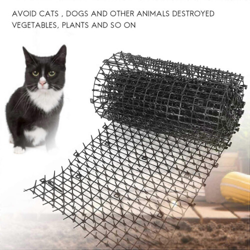 Garden Cat Scat Mat - Γάτες Και Σκύλοι Απωθητικό Χαλάκι Πλαστικό Spike-Keeping Γάτες και Σ 2