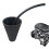 Automotive Leak Detection Tapered Adapter, Engine Diagnostic Smog Cone Tool, Garage Integration Aid 4