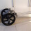 2 Teile Roller-Rad 200 mm PU-Material-Rad, transparent schwarz 2