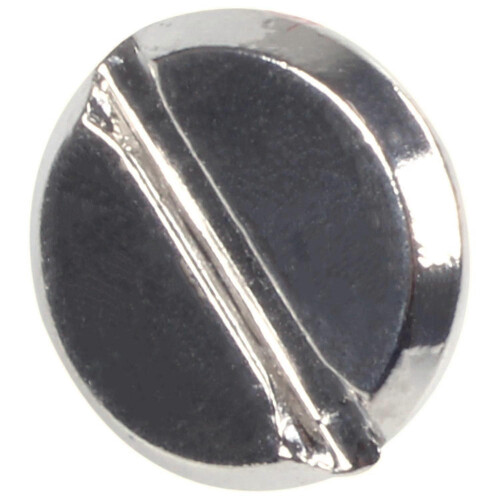 10 Sätze Lederriemen 5 x 6 mm silberne Schraubbindung