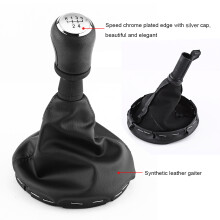 5 Speed Car Gear Shift Knob Gaiter Boot Kit for Transporter T5 T6 2003-2011