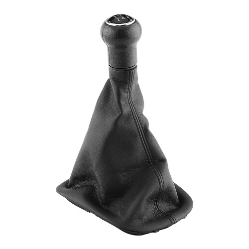 5 Speed Passat B5 Gear Shift Knob & Gaiter Kit Black Durable Replacement 1