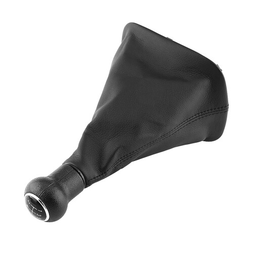 5 Speed Passat B5 Gear Shift Knob & Gaiter Kit Black Durable Replacement 2