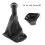 5 Speed Passat B5 Gear Shift Knob & Gaiter Kit Black Durable Replacement 9