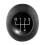Replacement Black Gear Shift Head for BMW E28 E30 E34 E36 5-Speed Manual Cars 4
