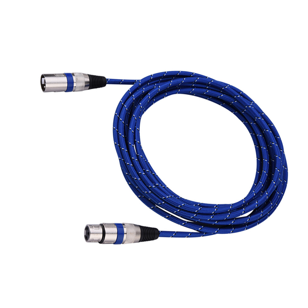 Xlr Mic Cable 3-Pin 5M Blue 7340572478788