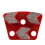 30 Grit Metal Bond Scraper Trapezoid Diamond Floor Grinding Pad Disc για την αφαίρεση συγκολλητικών κηλίδων αρ 4