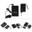 Mini Wireless Clip-On Microphone Kit FM Transmitter Receiver 20m 12