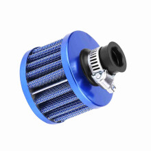 Universal 12mm Auto-Luftfilter Ansaug- und Kurbelgehäuse-Entlüftung - Blau