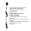 Cable Switch Remote Switch Push Button for 501B LED Headlamp Flashlight Lamp 4