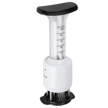 Meat Tenderizer Needle Injector Syringe - Stainless Steel, 6.7x6.7x22.5cm