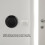 RF 433MHz EV1527 Wireless Remote Round Transmitter 1 Button Black Wall Mount 6