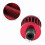 Universal 12mm Car Cold Air Intake Filter Kit, Red, Blue, Silver 5