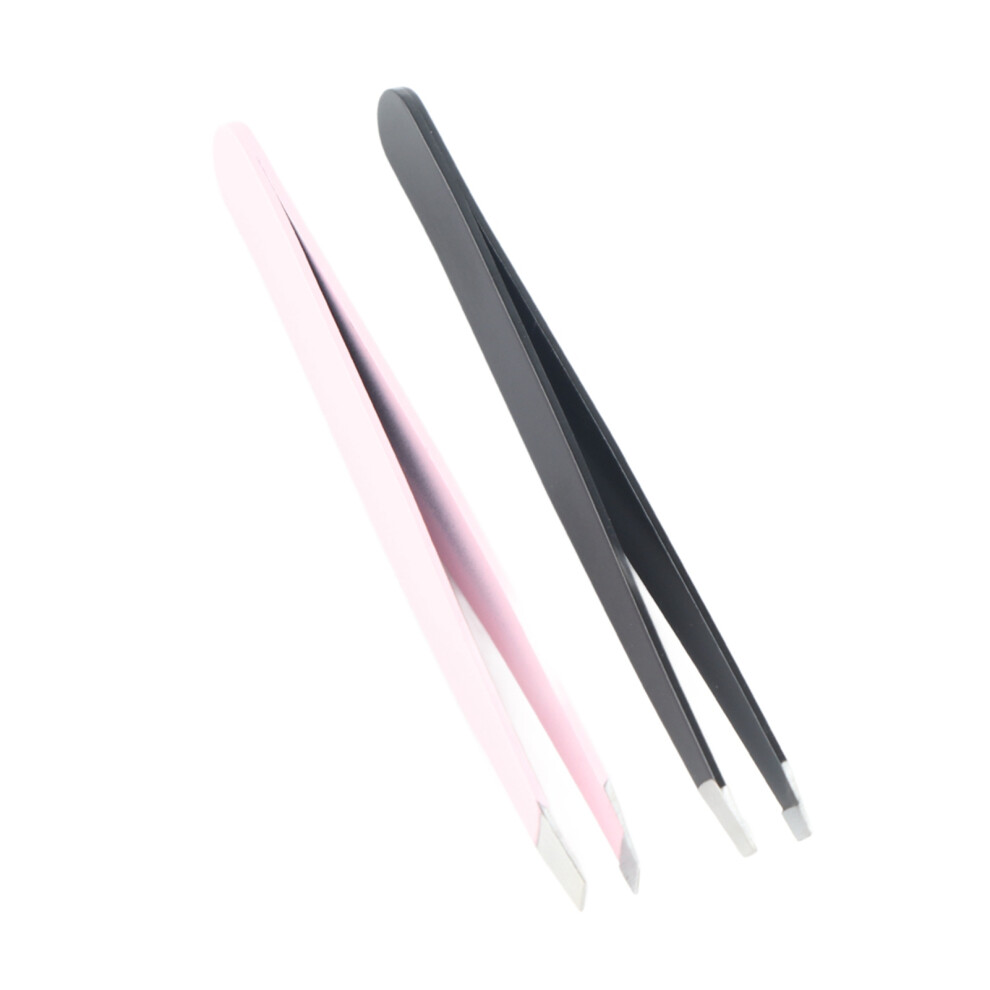 Precision Eyebrow Tweezers Set of 2
