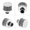 Universal 12mm Car Cold Air Intake Filter Kit Silver for Improved Engine Performance 10
