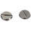 10 Sätze Lederriemen 5 x 6 mm silberne Schraubbindung 4
