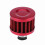 Universal 12mm Car Cold Air Intake Filter Kit, Red, Blue, Silver 15