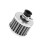 Universal 12mm Car Cold Air Intake Filter Kit Silver for Improved Engine Performance 15