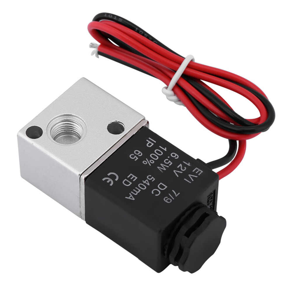 3V1-06 1/8" Bsp 3-Way 2-Position Pneumatic Solenoid Valve Dc 12V 4651392949871