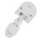 240V PIR Motion Sensor Light Switch Infrared Detector White 10A Adjustable 3